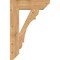 Ekena Millwork Olympic Slat Smooth Bracket, Western Red Cedar, 5 1/2"W x 24"D x 36"H BKT06X24X36OLY06SWR - alternate 4